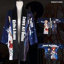 Sword Art Online anime kimono cloak mantle hoodie