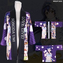 Lovelive Sonoda Umi anime kimono cloak mantle hood...