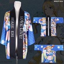 Lovelive Ellie anime kimono cloak mantle hoodie