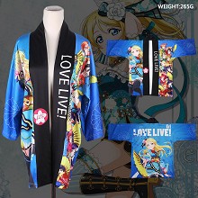 Lovelive Ellie anime kimono cloak mantle hoodie