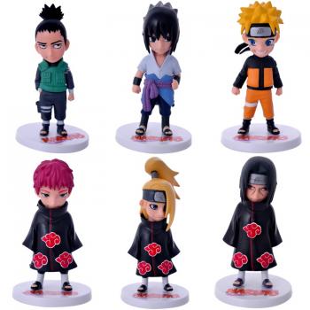 Naruto anime figures set(6pcs a set)