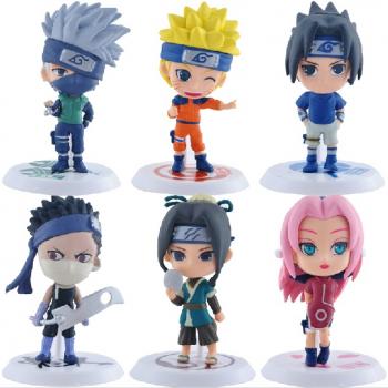 Naruto anime figures(6pcs a set)