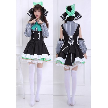 Love Live Ellie cosplay dress cloth a set