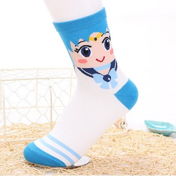 Sailor Moon anime cotton socks a pair