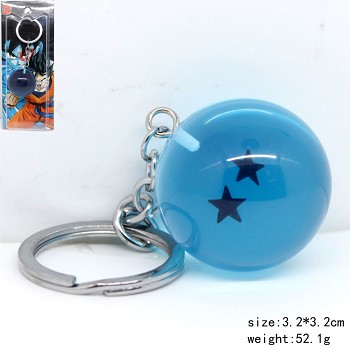 Dragon Ball anime key chain 2 stars