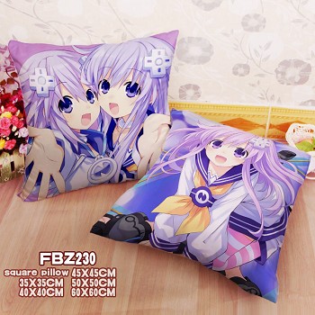 Hyperdimension Neptunia anime two-sided pillow