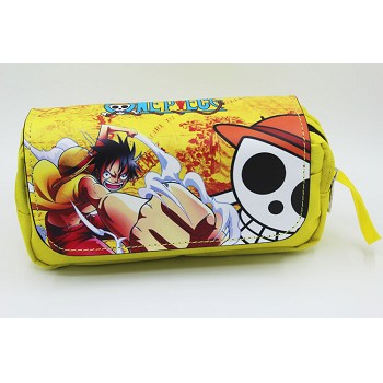 One Piece anime pen bag