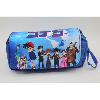 Detective conan anime pen bag