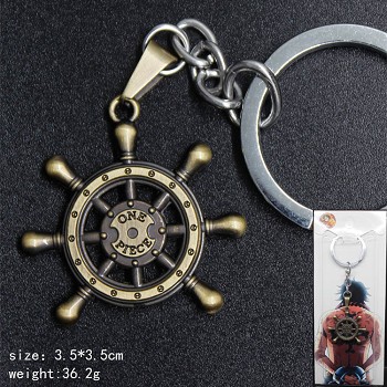 One Piece anime key chain