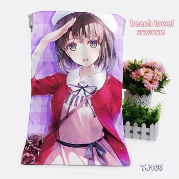 Saenai heroine no sodate-kata anime bath towel（35X70）