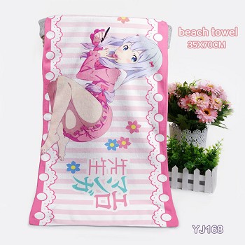 Eromanga-sensei anime bath towel（35X70）