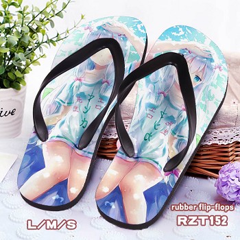 Eromanga-sensei anime rubber flip flops slippers a pair