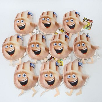 4inches emoji Rico plush dolls set(10pcs a set)