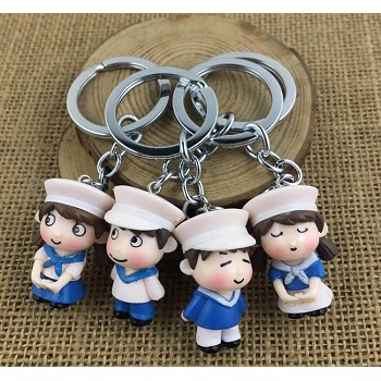 The other anime figure doll key chains set(4pcs a set)