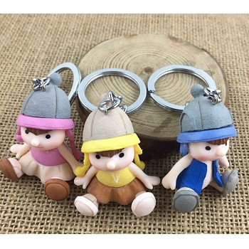 The other anime figure doll key chains set(3pcs a set)