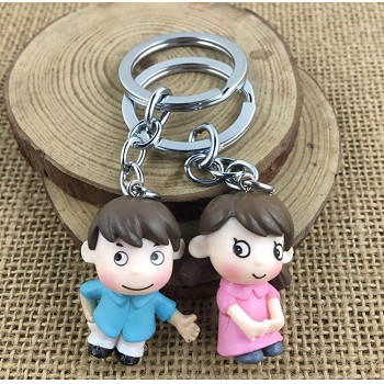 The other anime figure doll key chains set(2pcs a set)