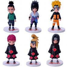 Naruto anime figures set(6pcs a set)