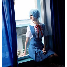 EVA Rei cosplay dress cloth a set
