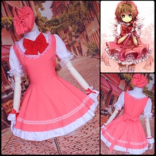 Card Captor Sakura cosplay dress cloth a set