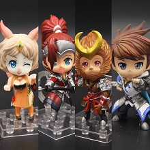 Hero Moba figures set(4pcs a set)