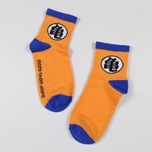 Dragon Ball anime cotton short socks a pair