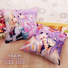 Hyperdimension Neptunia anime two-sided pillow