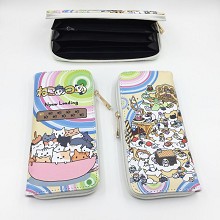 Neko Atsume anime long wallet