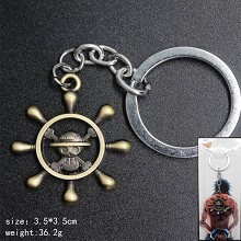 One Piece anime key chain