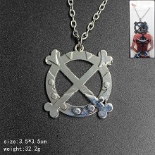 One Piece anime necklace