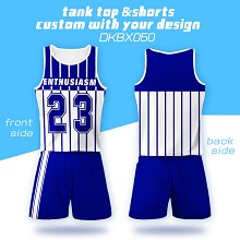 The number 23 vest+short pants a set