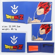 Dragon Ball Vegeta anime Silicone wallet