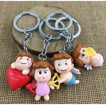 The other anime figure doll key chains set(4pcs a set)