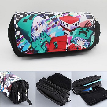 Minecraft pen bag