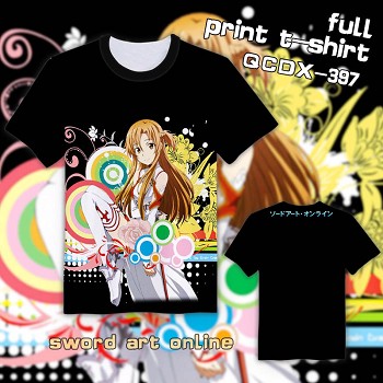 Sword Art Online anime full print t-shirt