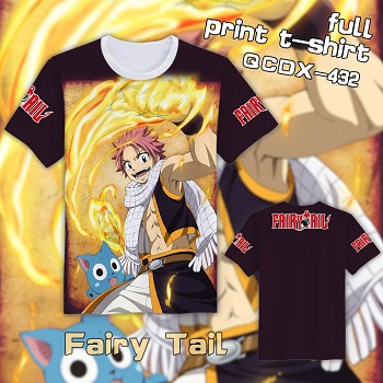 Fairy Tail anime full print t-shirt