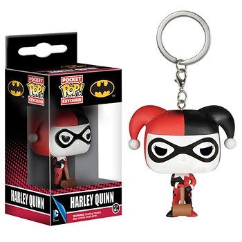 Funko-POP Suicide Squad Harley Quinn figure doll key chain