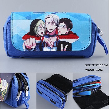 YURI on ICE anime pen bag