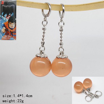 Dragon Ball anime earrings a pair