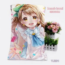 Lovelive anime bath towel（35X70）