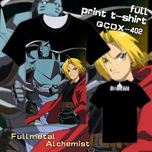 Fullmetal Alchemist anime full print t-shirt