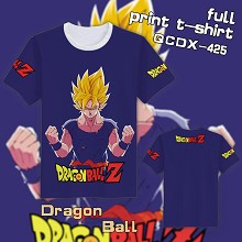 Dragon Ball anime full print t-shirt