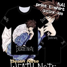 Death Note anime full print t-shirt