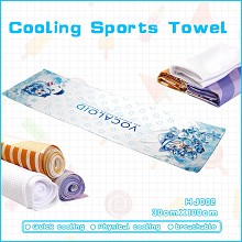 Hatsune Miku anime cooling sports towel