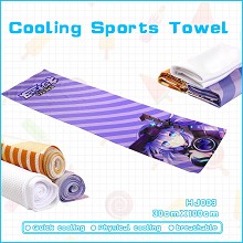 Hyperdimension Neptunia anime cooling sports towel
