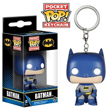Funko-POP Batman figure doll key chain
