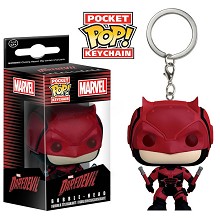 Funko-POP Daredevil figure doll key chain