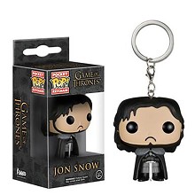 Funko-POP Game of Thrones Jon Snow figure doll key...