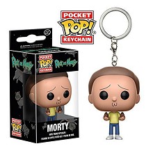 Funko-POP Rick and Morty figure doll key chain