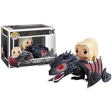 Funko-POP Game of Thrones Daenerys & Drogon figure...