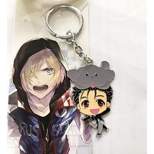 YURI on ICE anime key chain